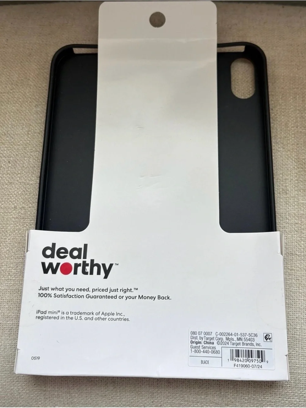 Deal Worthy iPad Mini 6th Gen Tablet Case